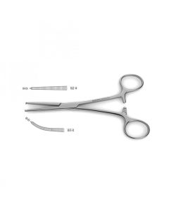 AW Econ Kocher Forceps 1:2 Straight 5 C.470.13