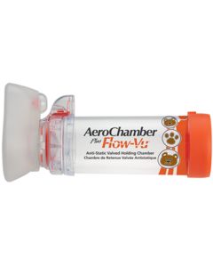 Aerochamber Plus Spacer Device with Infant Mask; Orange 0-18 Months (232-1636)