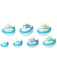 Anaesthetic Face Mask - Unscented Without Hook Ring Size 5 Medium Adult - Single [Pack of 1]