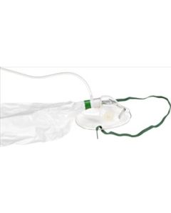 HUDSON ADULT NON - REBREATHING SAFETY VENT 2.1M OXYGEN MASK WITH TUBING [PACK OF 1]