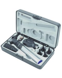 Keeler 1729-P-1023 Practitioner Otoscope Ophthalmoscope Diagnostic Set with 3.6V Rechargeable Slim Line Handle