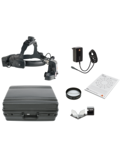 HEINE OMEGA 500 LED UNPLUGGED Set - Plug-in Transformer + mPack [Pack of 1]