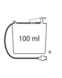 CADD Medication RESERVOIR, CASSETTE, 100ML, FS [Pack of 12]