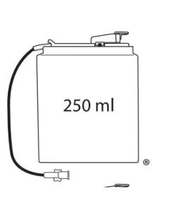 CADD Medication RESERVOIR, CASSETTE, 250ML, FS [Pack of 12]