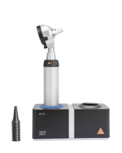 HEINE BETA 200 F.O. LED Otoscope - Rechargeable Handle, NT4 Table Charger [Pack of 1]