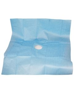Medline Adhesive Drape Sheet 50CM X 60CM Circular Fenestration [Pack of 80]