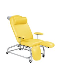 Fixed Height Treatment Chair with 4 Castors [Pack of 1]
