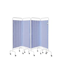 Four Section Screen/Disposable Curtain - Pastel Blue Sun-MFS4 [Pack of 1]