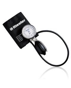 Riester Precisa N 1 tube Aluminum Aneroid Adult Sphygmomanometer 64mm