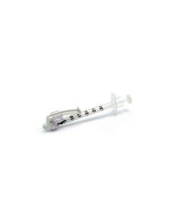 BD SafetyGlide 0.5ml Insulin Syringe with Tiny Needle Technology 12.7mmx29g [Pack of 100] 