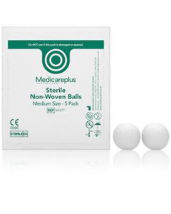 Gauze Balls Non-woven Sterile Medium [Pack of 20]