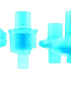 FTC076 Heat Moisture Exchanger Mechanical Filter without Sampling Port Adult 15 Fr Connection [Pack of 20]