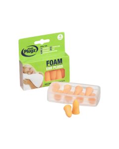 Hush Plugz Foam Earplugs 4 Pairs X 6  [6 Packs Of 4 Pairs]