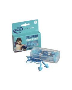 Swim Plugz Child Swim Earplugs 3 Pairs X 6  [6 Packs Of 3 Pairs] 