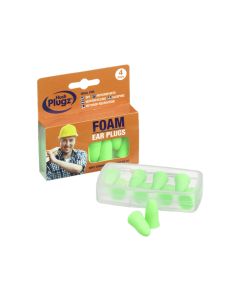 Hush Plugz Foam Bullet Earplugs 4 Pairs X 6  [6 Packs Of 4 Pairs]