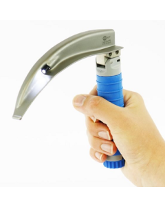 Metal Max+ Combi 50 LED Laryngoscope Set, Disposable with Batteries, Adult Mac 4 [Pack of 10]