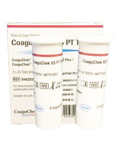 CoaguChek XS PT Test Strips [Pack of 48] 