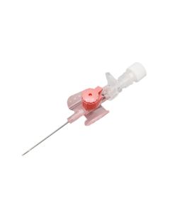 Peripheral Intravenous Cannula Ported With Wings Grey 16G x 45mm PUR [Pack of 50]
