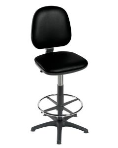 Gas-lift Chair with Arms Sun-CHA5 Black [Pack of 1]