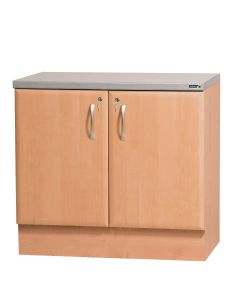 ﻿100cm Base Cabinet - Beech Finish