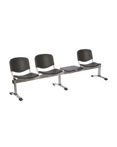 ?Venus Visitor 3 Seat 1 Table Module - (Moulded Seats)