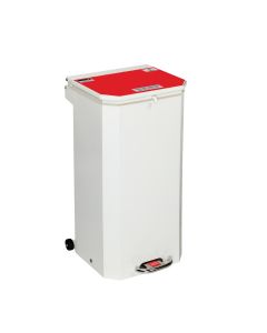 70 Litre Bin - Red Lid  [Pack of 1]