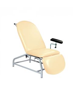 Fixed Height Reclining Phlebotomy Chair with Adjustable Feet [Pack of 1]