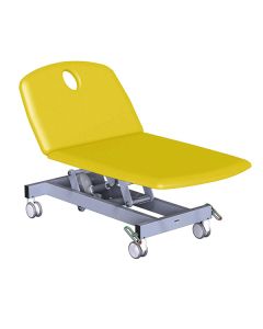 Fusion Bariatric 2 Section Variable Height Electric Couch - 100cm(W) Sun-FBVHC2E-100 Primrose [Pack of 1]
