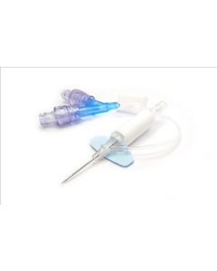 DeltaVen Safety Subcutaneous Infusion Set – 22G x 19MM Dual-Port, Needle-Free Connector & Blood-Control Technology