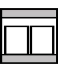 3M Steri-Drape Drape Pouch Instrument 17x29cm 2-Compartment [PACK OF 40]