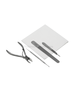 Instrapac Basic Instrument Pack- Nail Cutter Straight Roller Spring [Pack of 1]