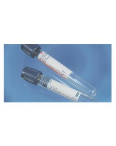 BD 368380 Plastic Plain Trace Element tube 6ml with Royal Blue Hemogard Closure [Pack of 100] 