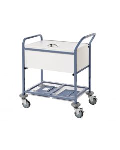 Sunflower ?Records Transfer Trolley - With Folding Locking Top
