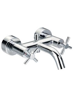 Arctic Wall Mounted Bath Shower Mixer Tap [Pack of 1]