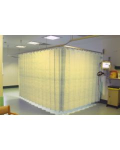 Opal Health Disposable Curtains With Uff Hanging System Medium Mint Green