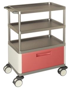 AW Select Multifunction Trolley With 1 Large Drawer And 3 Shelves