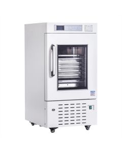 Blood Bank Refrigerator, Upright, Glass Door, Led Display, Stainless Steel Drawers, 2-6 Degrees Celsius, 608l Capacity