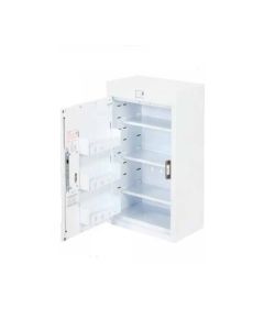 Bristol Maid Drug & Medicine Cabinet - 500 X 300 X 900mm - No Light - Standard & Door Shelves - L/H Hinge