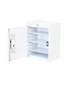 Bristol Maid Drug & Medicine Cabinet - 500 X 300 X 600mm - Light - Deep Shelves - L/H Hinge