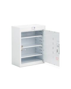 Bristol Maid Drug & Medicine Cabinet - 500 X 300 X 600mm - No Light - Standard & Door Shelves - R/H Hinge