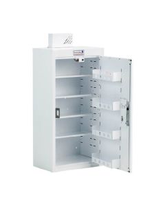 Bristol Maid Drug & Medicine Cabinet - 500 X 300 X 900mm - Light - Standard & Door Shelves - R/H Hinge