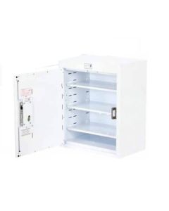 Bristol Maid Drug & Medicine Cabinet - 600 X 300 X 600mm - No Light - Deep Shelves - L/H Hinge