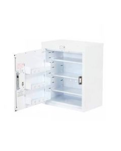 Bristol Maid Drug & Medicine Cabinet - 600 X 300 X 600mm - No Light - Standard & Door Shelves - L/H Hinge