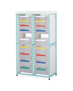 Bristol Maid Caretray Rack - Mild Steel - Static - Double Column - 1670mm High