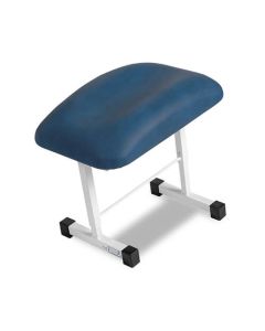 Bristol Maid Leg Rest - Adjustable Angle/Height - Vinyl - Bristol Blue