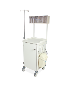 Bristol Maid Caretray Trolley -medical / Surgical, 3 X 100mm, 2 X 150mm Trays, Electronic Push Button Lock [Pack Of 1]