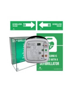 CU Medical Systems iPAD SP1 Semi Automatic with High Impact Cabinet - Schools Package