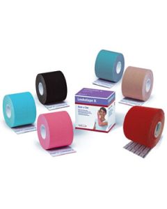 Leukotape K, Neutral (TAN) - 2.5cm x 5m [PACK OF 5]