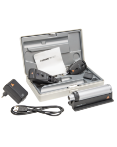 HEINE BETA LED Diagnostic Set - Ophthalmoscope, Retinoscope, and USB Rechargeable Handle [Pack of 1]