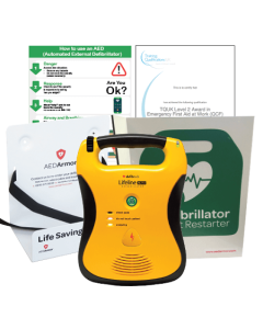 Defibtech Lifeline AED Fully Automatic (7 Year Battery) - Exclusive Starter Kit